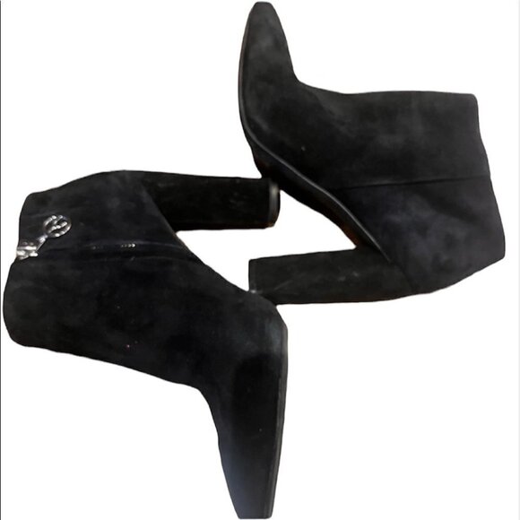 Suede black boots size 8.5 The Wishbone - Picture 1 of 7